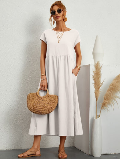 Greta™ | Casual Linen Dress
