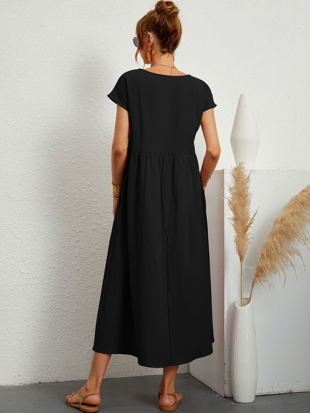 Greta™ | Casual Linen Dress