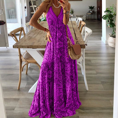 Emara™ | Boho Sleeveless Dress