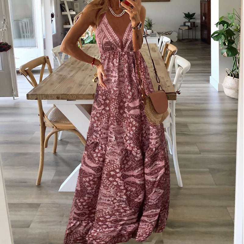 Emara™ | Boho Sleeveless Dress