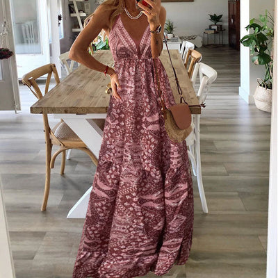 Emara™ | Boho Sleeveless Dress