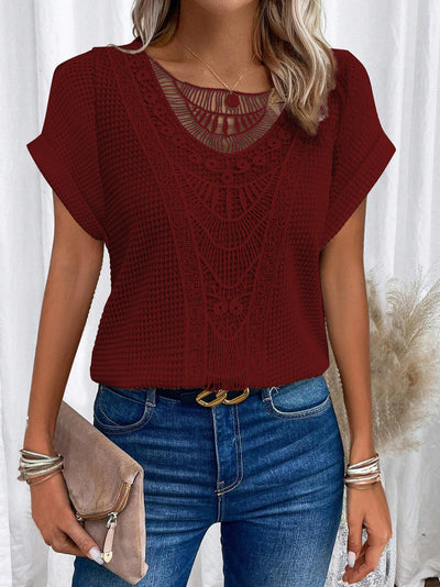 Elizabeth™ | Cotton Knitted Top
