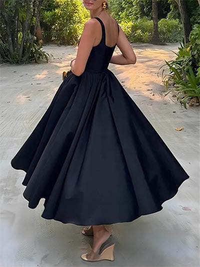 Patricia™ | Elegant A-Line Midi Dress