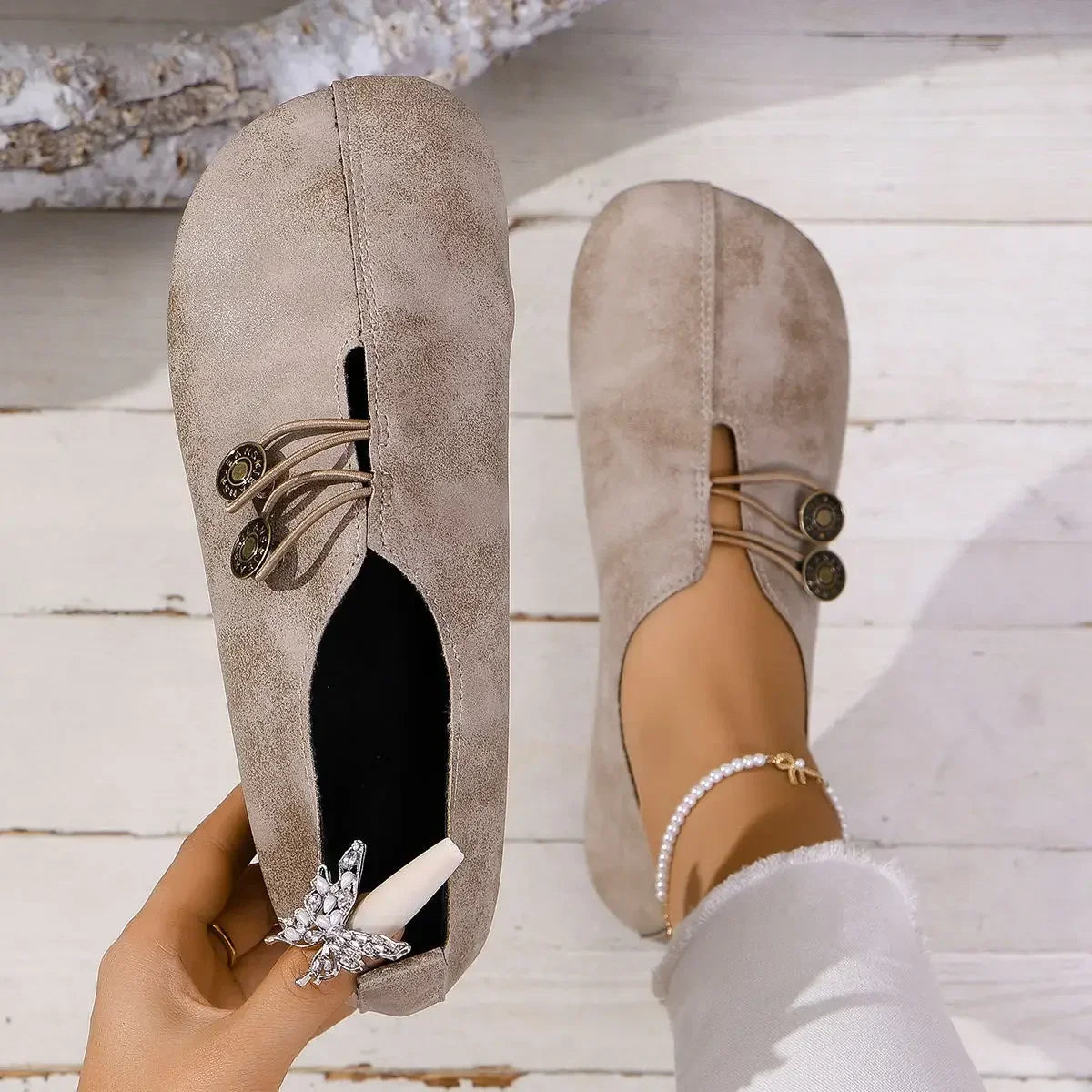 Micaela™ | Suede Loafer