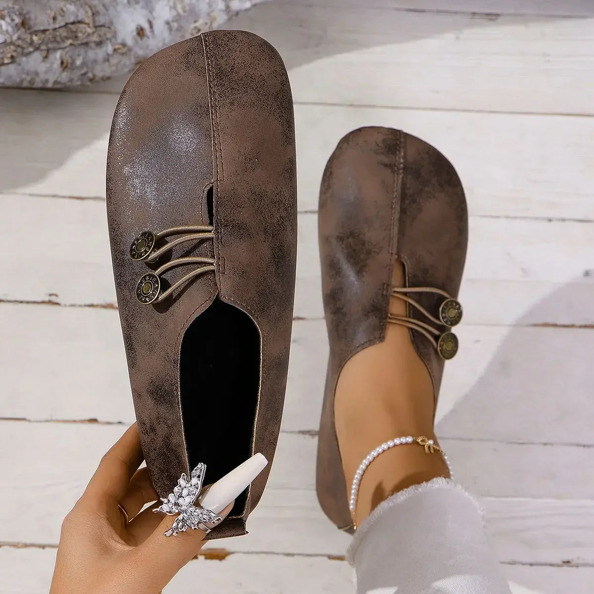 Micaela™ | Suede Loafer