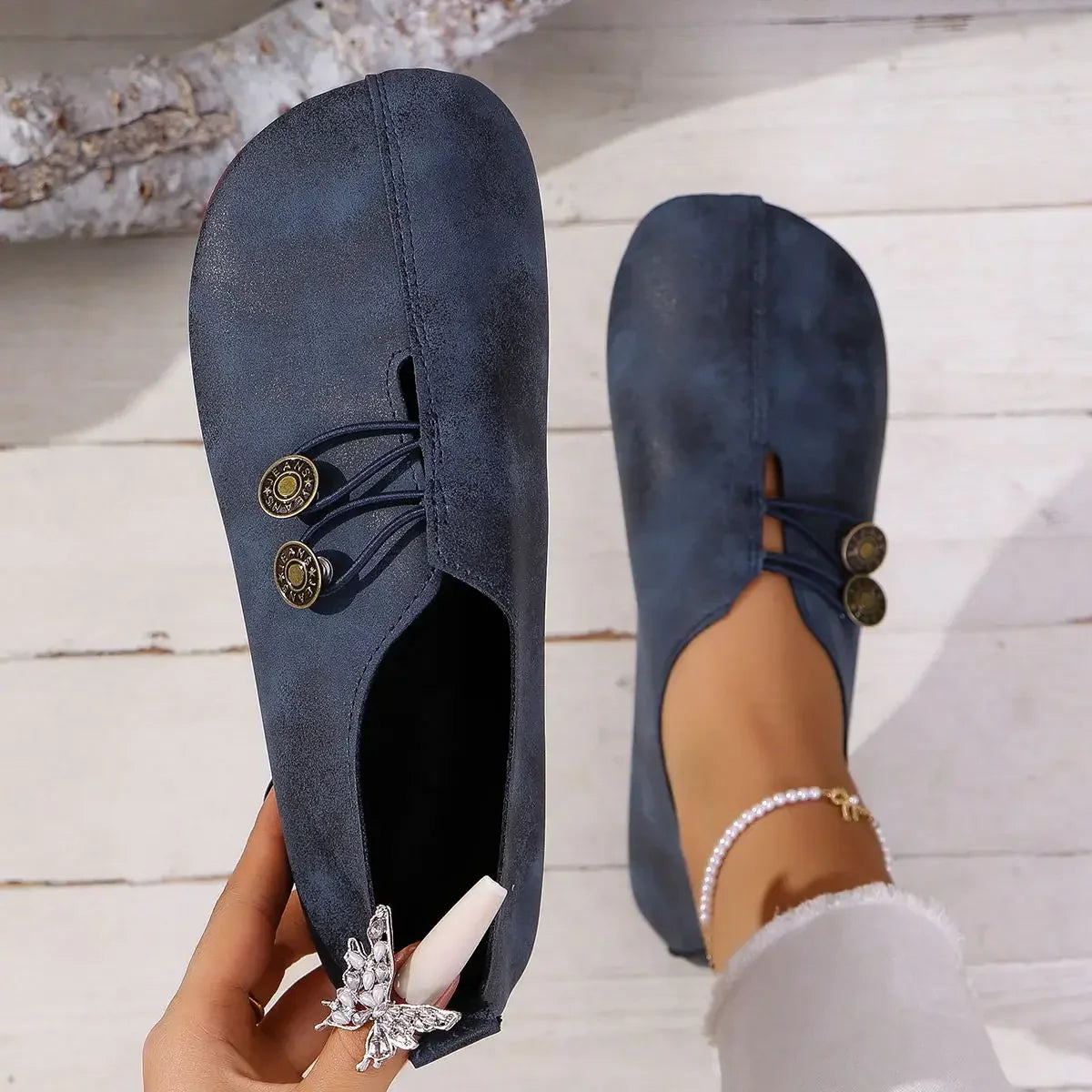 Micaela™ | Suede Loafer