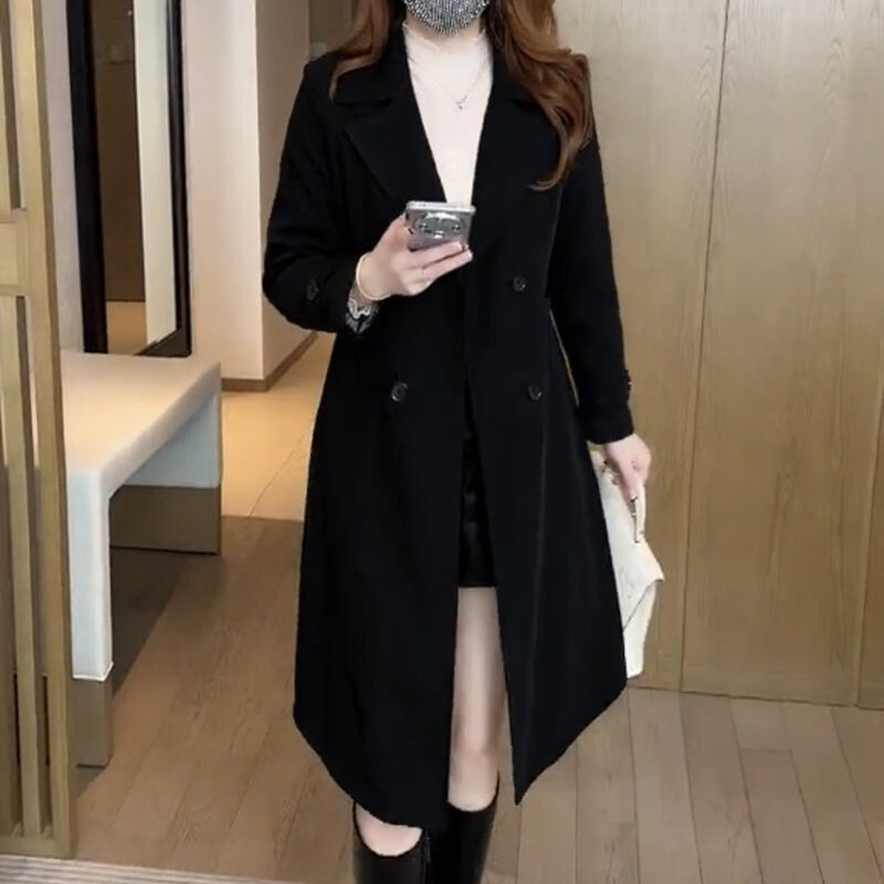 Nadine™ | Wool Trench Coat