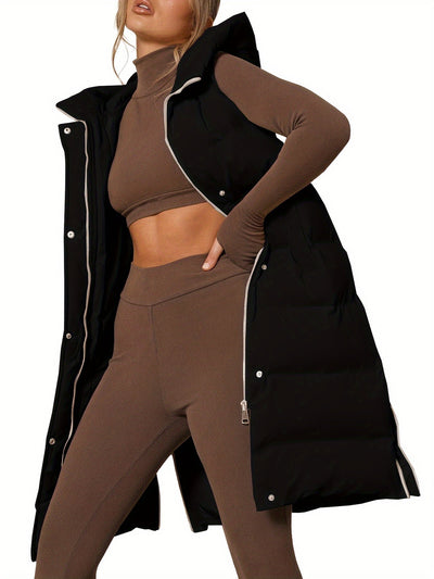 Avalon™ | Longline Vest with Hood