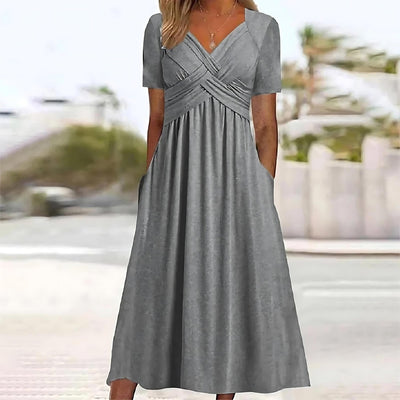 Jamie™ | Elegant Midi Dress