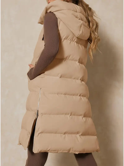 Avalon™ | Longline Vest with Hood