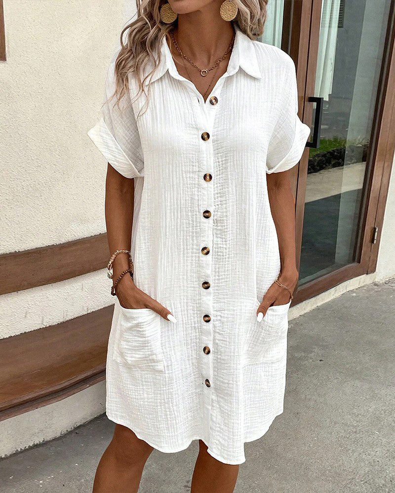 Melissa™ | Linen Dress