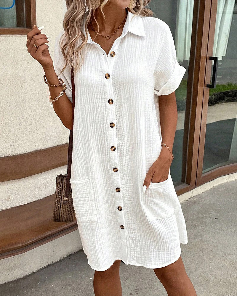 Melissa™ | Linen Dress