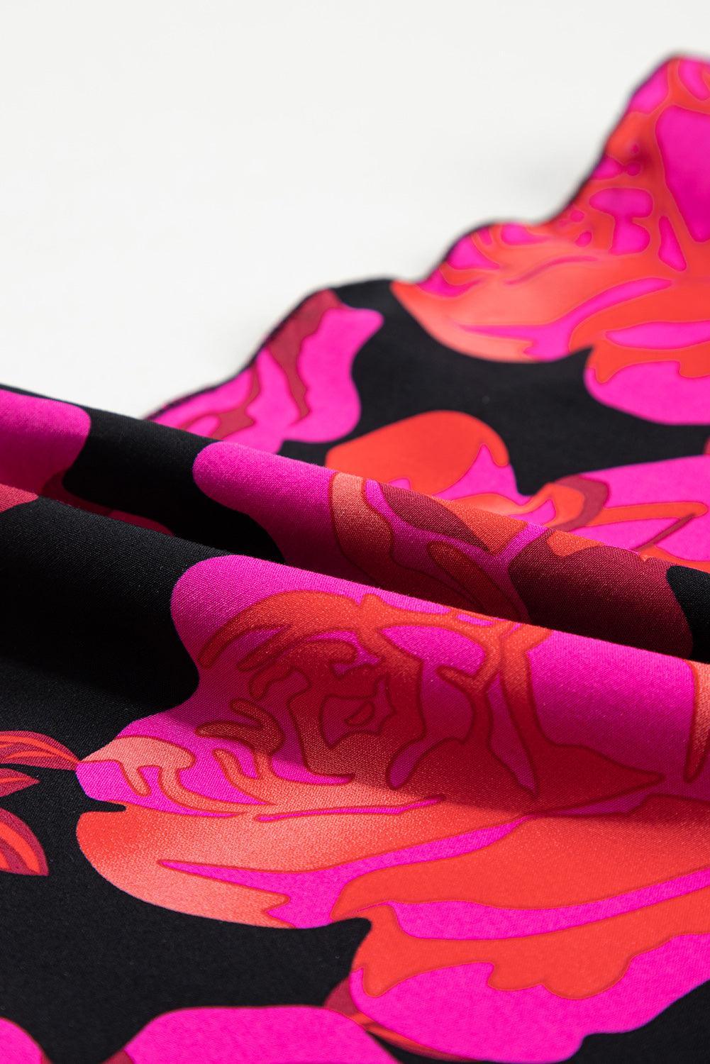 Fleur™ | Wrap Mini Dress with Ruffles