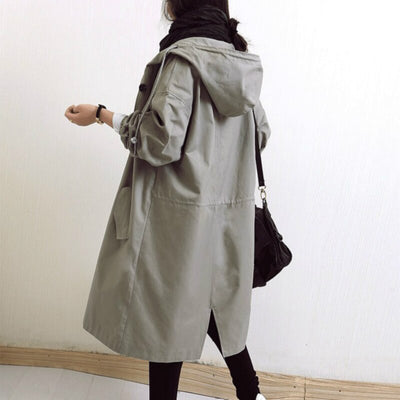 Elena™ | Trench Coat with Hood