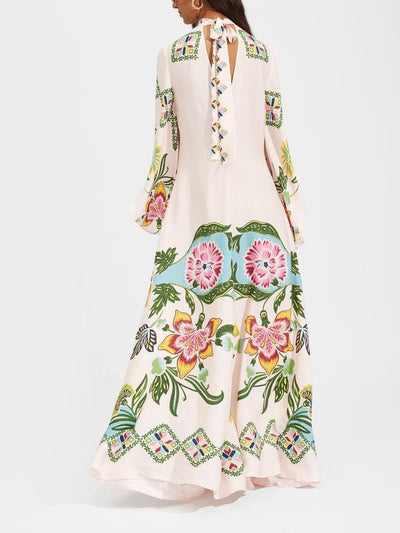 Eileen™ | Floral Long Sleeve Maxi Dress