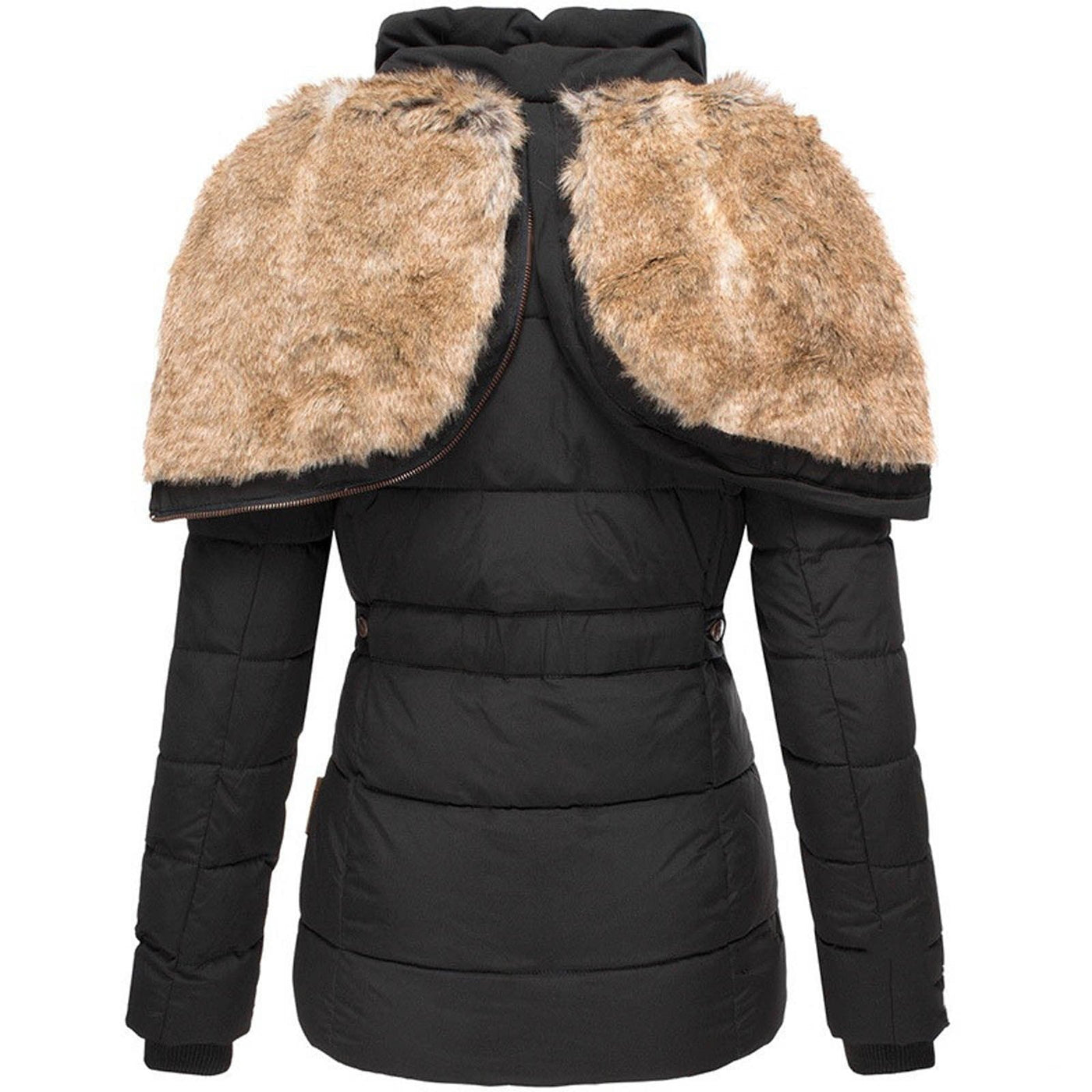 Auroa™ | Winter Coat with Faux Fur Lining