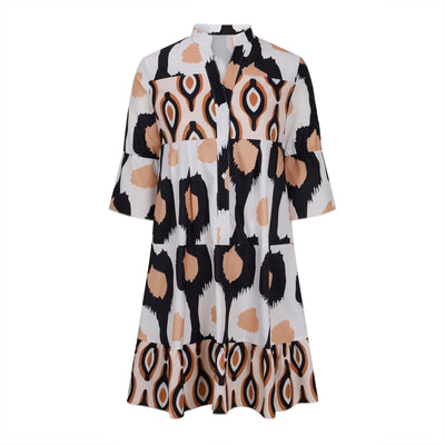Margaretha™ | Boho Dress with Buttons