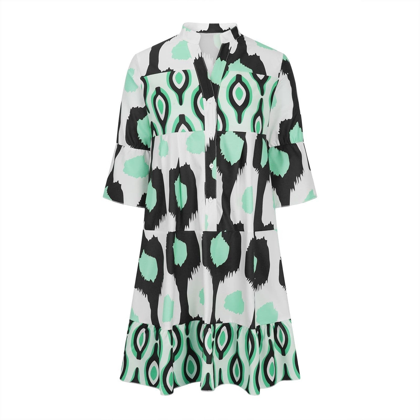 Margaretha™ | Boho Dress with Buttons