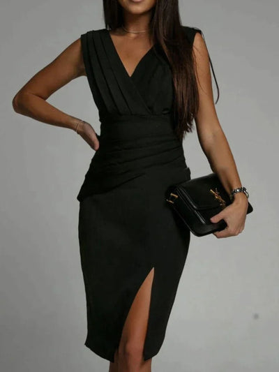 Olivia™ | V-Neck Dress