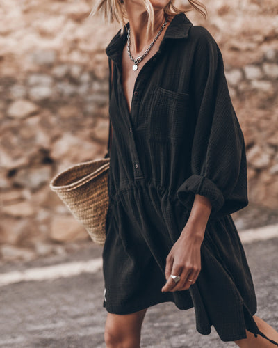 Quinn™ | Classic Shirt Dress