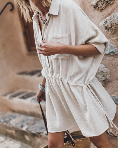 Quinn™ | Classic Shirt Dress