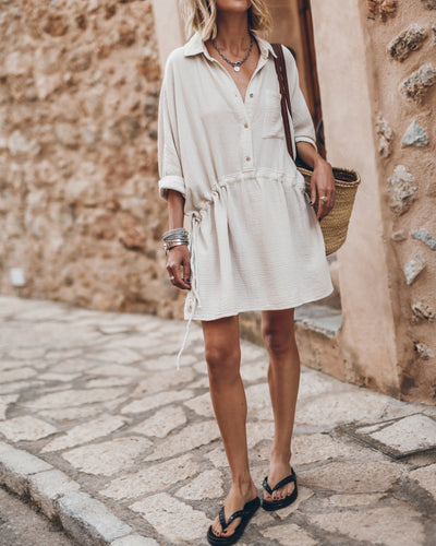 Quinn™ | Classic Shirt Dress