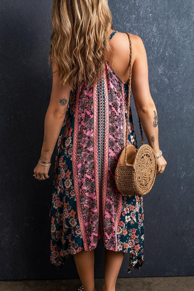 Mila™ | Bohemian Dress with Patchwork Print