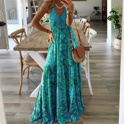 Emara™ | Boho Sleeveless Dress