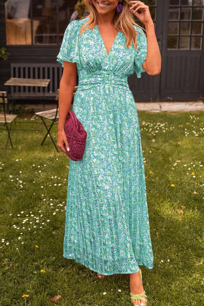 Sandra™ | Elegant Maxi Dress with V-Neck