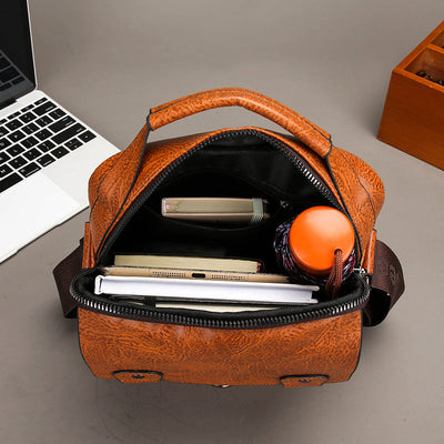 Jeep™ | Leather Crossbody Bag for Men with Wallet