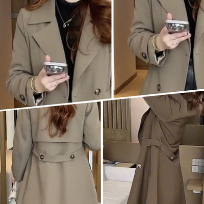 Nadine™ | Wool Trench Coat
