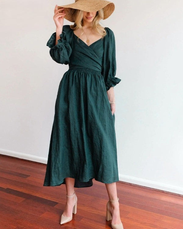 Bente™ | Light Fabric French Dress