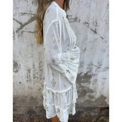 Mara ™ | Trendy Long Sleeve Mini Dress