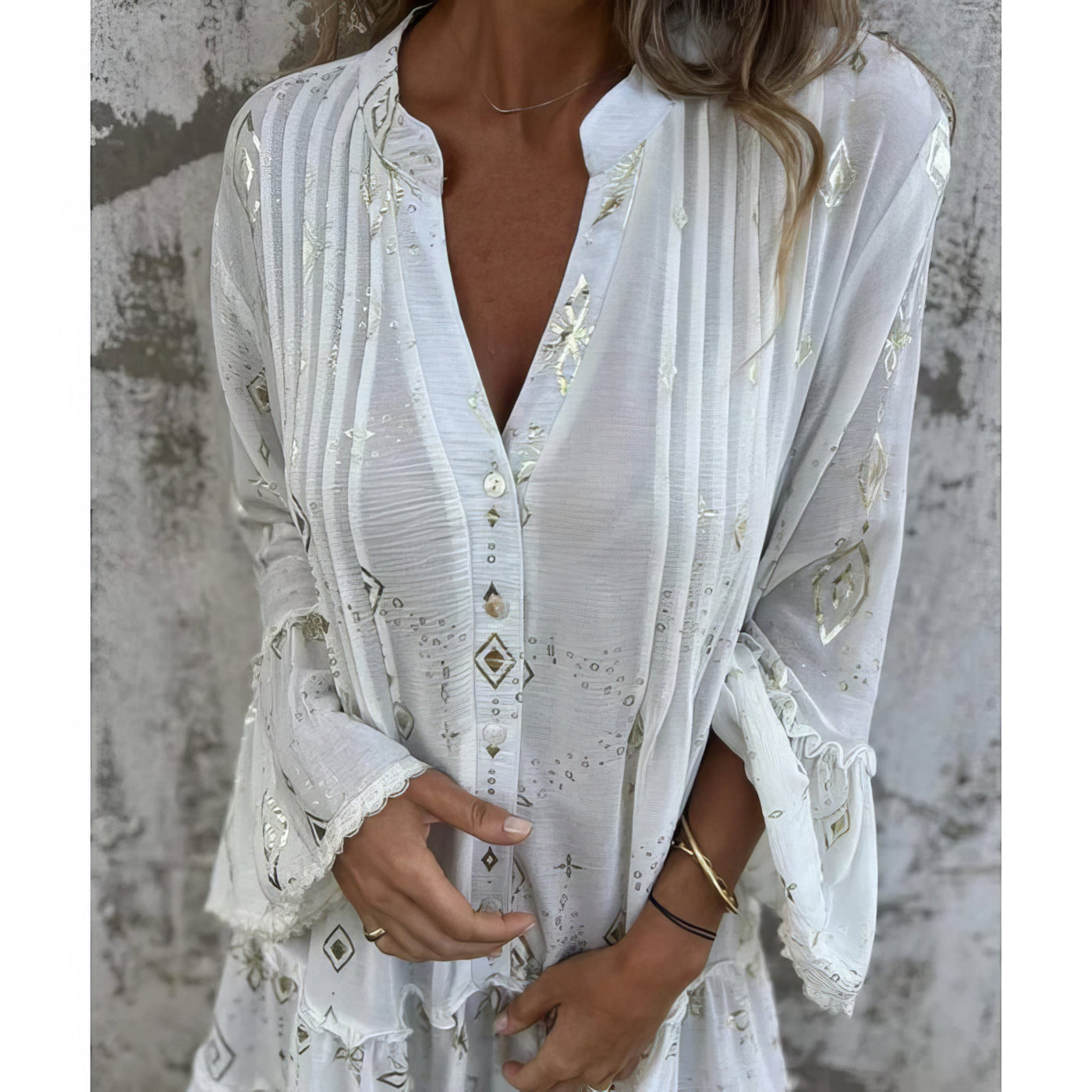 Mara ™ | Trendy Long Sleeve Mini Dress